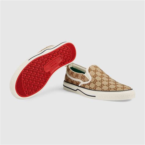 men's gucci tennis 1977 slip-on sneaker|Gucci tennis 1977 high top.